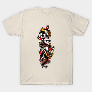 Traditional Dragon Girl T-Shirt